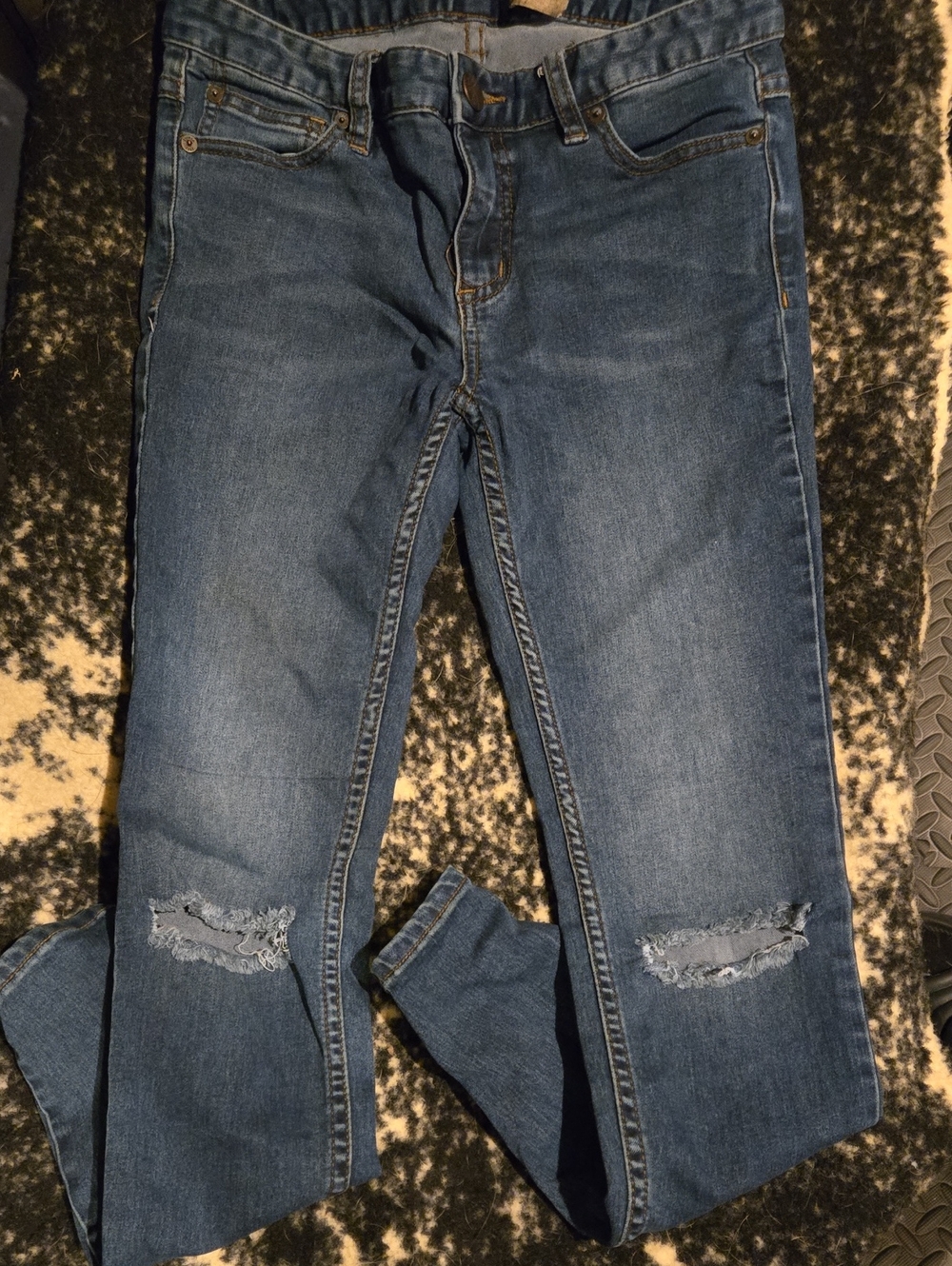 Free People Skinny Jeans Distressed Womens Denim